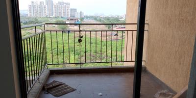 Balcony Image of 800 Sq.ft 2 BHK Apartment / Flat for rent in Shapoorji Pallonji Joyville Hinjawadi, Hinjawadi Pune for Rs. 24000