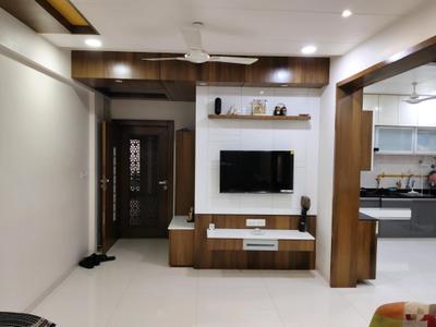 Living Room Image of 1850 Sq.ft 3 BHK Apartment / Flat for rent in Sola Ahmedabad for Rs. 60000