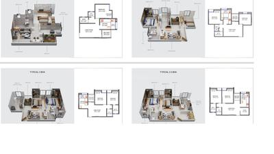 Image of 858 Sq.ft 2 BHK Apartment / Flat for sale in Ivory Heights, Charholi Budruk, Pune for Rs. 5000000
