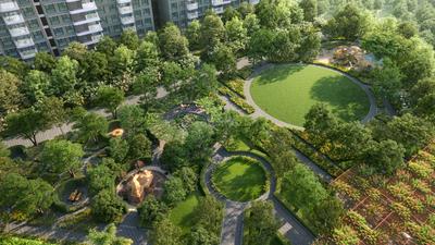 Image of 795 Sq.ft 2 BHK Apartment / Flat for sale in The Highlands Godrej City, Panvel, Navi Mumbai for Rs. 10900000