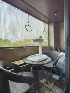 Balcony Image of 1050 Sq.ft 2 BHK Apartment / Flat for sale in Thane West Thane for Rs. 26000000