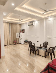 Living Room Image of 2000 Sq.ft 3 BHK Builder Floor for sale in Malviya Nagar New Delhi for Rs. 44500000