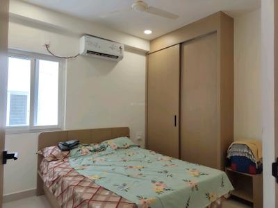 Bedroom Image of 450 Sq.ft 1 RK Apartment / Flat for rent in Kondapur Hyderabad for Rs. 20000
