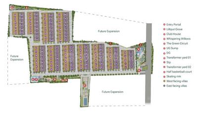 Image of 2324 Sq.ft 4 BHK Villa for sale in Atmos Tropicalwoods, Sreeramanahalli, Bengaluru for Rs. 23200000