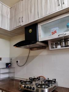 Kitchen Image of 760 Sq.ft 2 BHK Apartment / Flat for rent in Puraniks Aldea, Mahalunge Pune for Rs. 50000