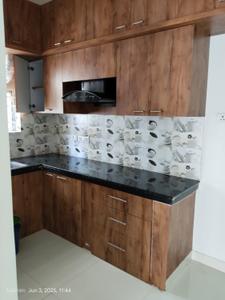 Kitchen Image of 823 Sq.ft 2 BHK Apartment / Flat for rent in Eternis, Madhyamgram Kolkata for Rs. 23000