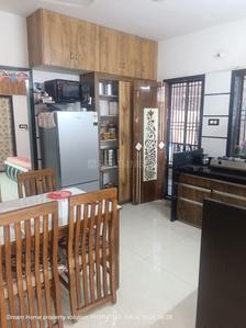 Kitchen Image of 1215 Sq.ft 4 BHK Duplex for sale in Adajan Surat for Rs. 12500000