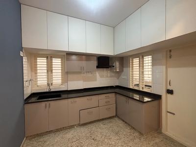Kitchen Image of 1200 Sq.ft 2 BHK Builder Floor for rent in Vinayaka Layout Bengaluru for Rs. 260000