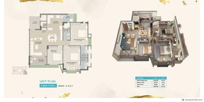 Image of 2070 Sq.ft 3 BHK Apartment / Flat for sale in Vaishno Devi Circle, Ahmedabad for Rs. 14000000