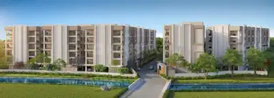 Image of 1388 Sq.ft 3 BHK Apartment / Flat for sale in Ashray Vihar Phase II, Madanpur, Bhubaneswar for Rs. 9494800