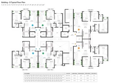 Image of 1223 Sq.ft 2 BHK Apartment / Flat for sale in Balaji Oriana World, Tathawade, Pune for Rs. 10500000