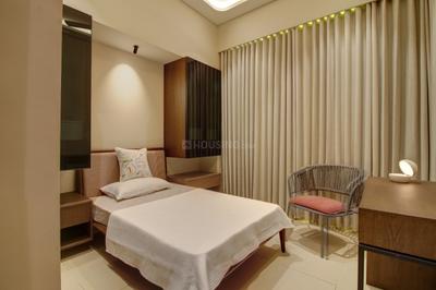 Bedroom Image of 701 Sq.ft 1 BHK Apartment / Flat for sale in Zaveri Palash Homes, Shantipura Ahmedabad for Rs. 3650000