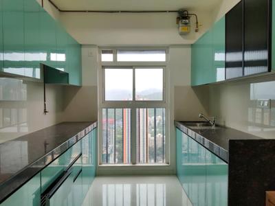 Kitchen Image of 950 Sq.ft 3 BHK Apartment / Flat for sale in Nirmal Zircon, Mulund West Mumbai for Rs. 17800000
