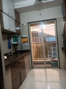 Kitchen Image of 500 Sq.ft 1 BHK Apartment / Flat for sale in Harasiddh Richland Rutu City Wing A, Thane West Thane for Rs. 8200000