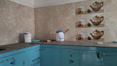 Kitchen Image of 1250 Sq.ft 3 BHK Apartment / Flat for rent in Chinar Park Kolkata for Rs. 25000