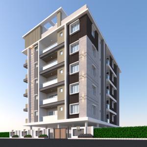 Image of 1645 Sq.ft 3 BHK Apartment / Flat for sale in Kommadi, Visakhapatnam for Rs. 8900000