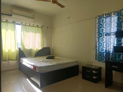 Bedroom Image of 1000 Sq.ft 2 BHK Apartment / Flat for rent in Magarpatta Trillium, Magarpatta City Pune for Rs. 34000