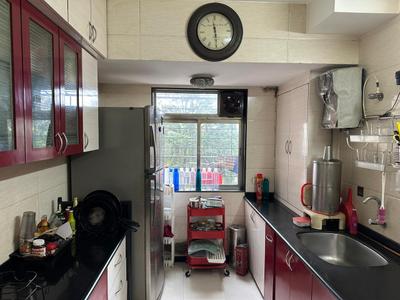 Kitchen Image of 1200 Sq.ft 3 BHK Apartment / Flat for rent in Chembur Mumbai for Rs. 120000