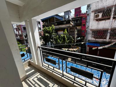 Balcony Image of 885 Sq.ft 2 BHK Apartment / Flat for sale in Belghoria Kolkata for Rs. 3500000
