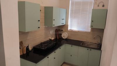 Kitchen Image of 1080 Sq.ft 2 BHK Builder Floor for sale in Krish Harmony, Daganheri Bhiwadi for Rs. 4600000