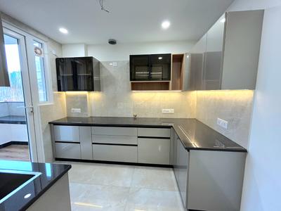 Kitchen Image of 1495 Sq.ft 3 BHK Apartment / Flat for sale in Imperial Apartments, Dhakoli Zirakpur for Rs. 12390000