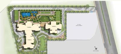 Image of 472 Sq.ft 2 BHK Apartment / Flat for sale in Kalpataru Elitus, Mulund West, Mumbai for Rs. 9000000