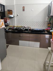 Kitchen Image of 1260 Sq.ft 2 BHK Apartment / Flat for rent in Pramukh Oracle, Chala Vapi for Rs. 15000