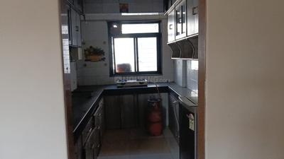 Kitchen Image of 1560 Sq.ft 3 BHK Apartment / Flat for rent in Hariom Heritage, Kharghar Navi Mumbai for Rs. 50000