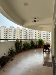 Balcony Image of 4874 Sq.ft 4 BHK Apartment / Flat for rent in Parx Laureate, Sector 108 Noida for Rs. 150000