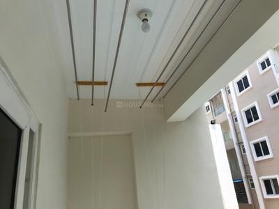 Balcony Image of 1037 Sq.ft 2 BHK Apartment / Flat for rent in Gayatri Vaishnaoi Eternis, Metagalli Mysore for Rs. 30000