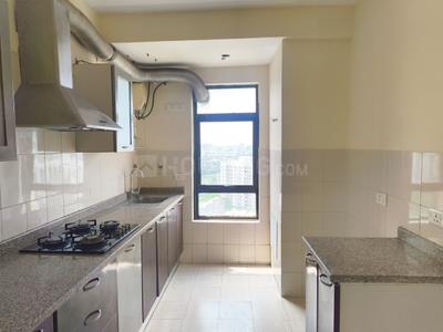 Kitchen Image of 1415 Sq.ft 2 BHK Apartment / Flat for rent in Unitech Fresco, Sector 50 Gurgaon for Rs. 50000