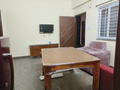 Living Room Image of 792 Sq.ft 1 BHK Apartment / Flat for rent in Kondapur Hyderabad for Rs. 27000