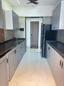Kitchen Image of 1625 Sq.ft 3 BHK Apartment / Flat for rent in Oxford Navrang Crystal, Goregaon West Mumbai for Rs. 140000