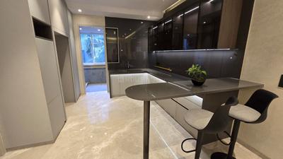 Kitchen Image of 3000 Sq.ft 3 BHK Apartment / Flat for sale in Vesu Surat for Rs. 25500000