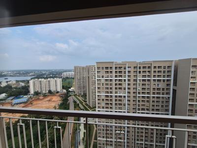 Balcony Image of 1100 Sq.ft 2 BHK Apartment / Flat for rent in Sobha Dream Gardens, Thanisandra Bengaluru for Rs. 36000