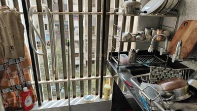 Kitchen Image of 920 Sq.ft 2 BHK Apartment / Flat for sale in Surya Atlantis City, Lohegaon Pune for Rs. 7500000