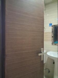 Common Bathroom Image of 454 Sq.ft 1 RK Apartment / Flat for rent in Supertech Eco Suites, Sector 137 Noida for Rs. 20000