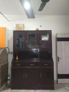 Kitchen Image of 450 Sq.ft 1 BHK Builder Floor for rent in Matiala New Delhi for Rs. 12000