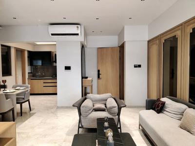 Living Room Image of 1090 Sq.ft 2 BHK Apartment / Flat for sale in Majestique Towers East, Kharadi Pune for Rs. 8900000