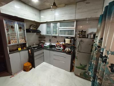 Kitchen Image of 650 Sq.ft 2 BHK Independent House for sale in Thane West Thane for Rs. 10500000