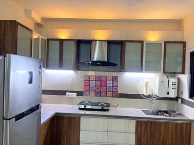 Kitchen Image of 1850 Sq.ft 3 BHK Apartment / Flat for sale in Prapti Springs Retreat 2, Bhayli Vadodara for Rs. 8500000