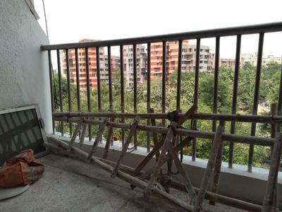 Balcony Image of 725 Sq.ft 2 BHK Builder Floor for rent in Karol Bagh New Delhi for Rs. 25000
