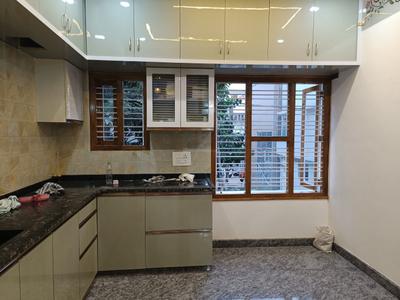 Kitchen Image of 2400 Sq.ft 3 BHK Duplex for sale in Vishveshwaraya Nagar Bengaluru for Rs. 18500000