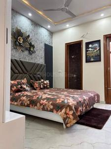 Bedroom Image of 511 Sq.ft 1 BHK Builder Floor for rent in Freedom Fighters Enclave New Delhi for Rs. 15200