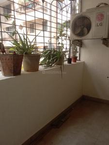 Balcony Image of 800 Sq.ft 1 BHK Apartment / Flat for rent in Sangamvadi Pune for Rs. 30000