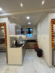 Kitchen Image of 1144 Sq.ft 3 BHK Villa for rent in Jagatpura Jaipur for Rs. 36000