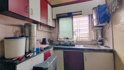 Kitchen Image of 980 Sq.ft 2 BHK Apartment / Flat for sale in Airport Gate no. 1 Kolkata for Rs. 4000000
