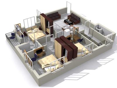 Image of 1250 Sq.ft 3 BHK Apartment / Flat for sale in Mendhasala, Bhubaneswar for Rs. 6200000