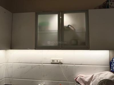 Kitchen Image of 600 Sq.ft 1 BHK Apartment / Flat for rent in GK Dwarka Sai, Rahatani Pune for Rs. 25000