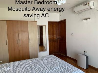 Bedroom Image of 1800 Sq.ft 3 BHK Apartment / Flat for rent in Marvel Enigma, Kharadi Pune for Rs. 95000